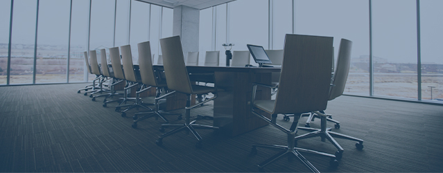 Office Conference Room with Chairs
