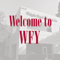 Welcome to WFY logo with color overlay 200