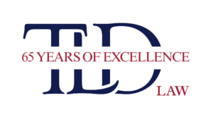 TLD Law 65th Anniversary Logo 2026 tld law
